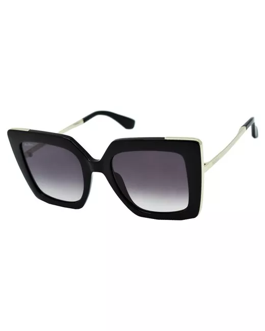 Max Mara Солнцезащитные очки квадратные оправа металл градиентные с защитой от УФ для