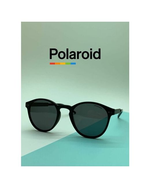 Polaroid Солнцезащитные очки панто оправа пластик