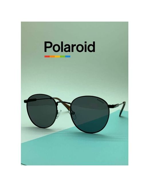 Polaroid Солнцезащитные очки панто оправа