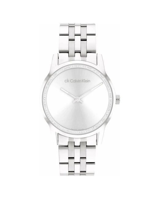 Calvin Klein Наручные часы Швейцарские наручные 25000019 серебряный