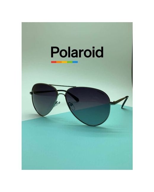 Polaroid Солнцезащитные очки авиаторы оправа серебряный/серебряный