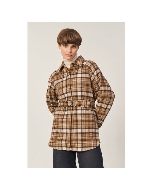 Baon Куртка-рубашка демисезон/зима силуэт прямой размер L
