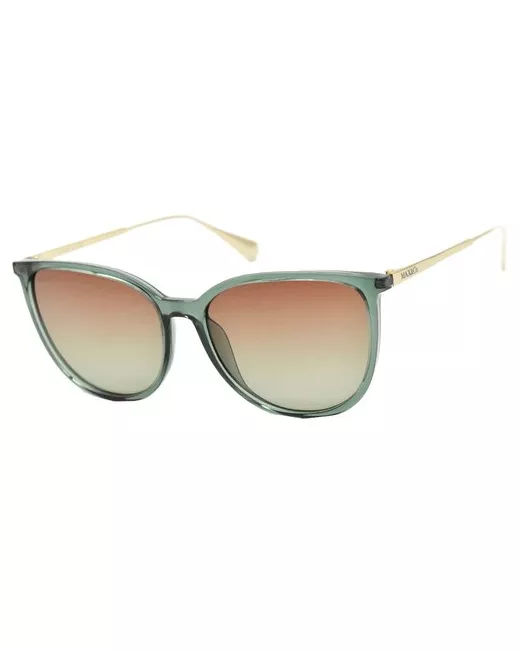 Max & Co. Солнцезащитные очки круглые градиентные с защитой от УФ для зеленый