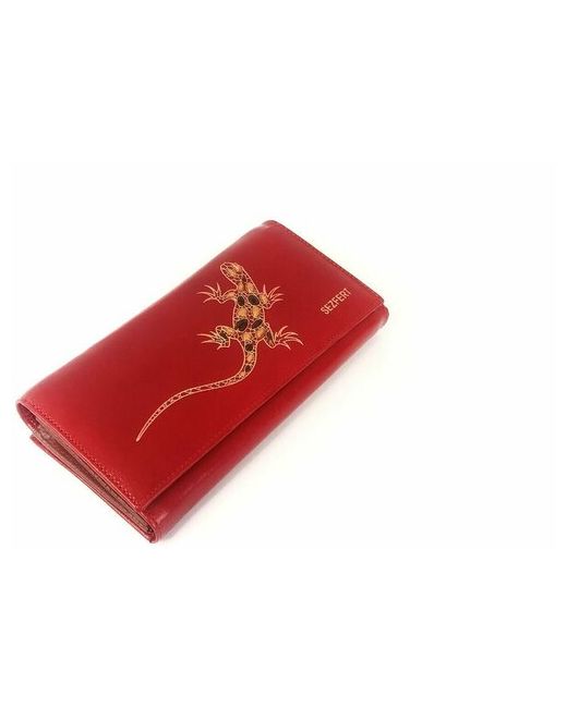 BentaL Кошелек гладкая фактура рамочный замок магнит 3 отделения для банкнот карт и монет потайной карман подарочная упаковка