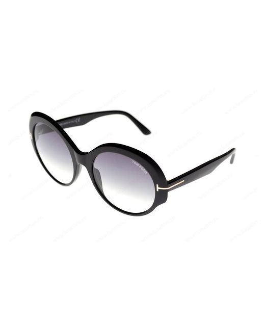 Tom Ford Солнцезащитные очки круглые оправа пластик с защитой от УФ градиентные для