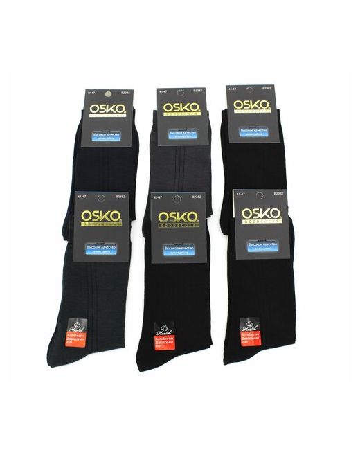 Osko носки 12 пар классические размер 41-47 мультиколор