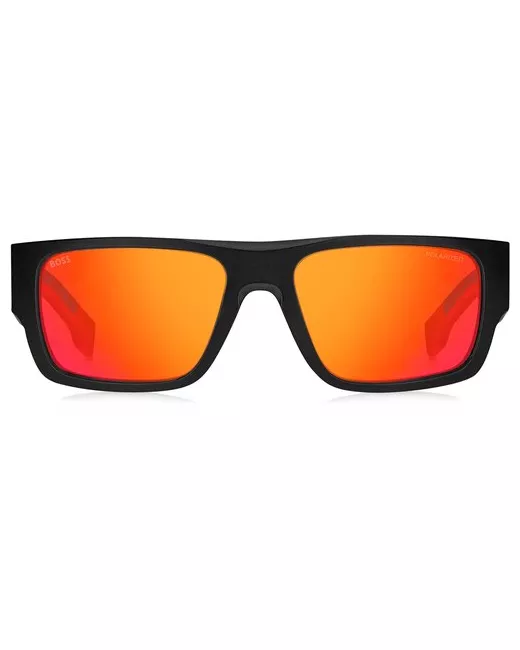 Boss Солнцезащитные очки прямоугольные оправа для