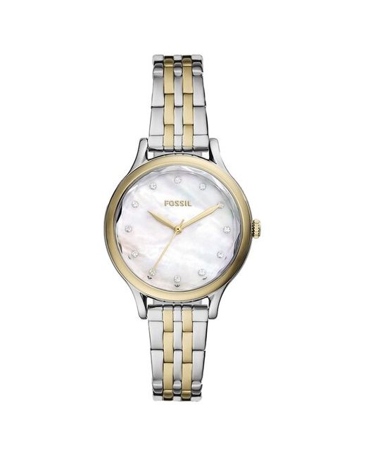 Fossil Наручные часы Laney Часы наручные BQ3864 кварцевые серебряный золотой