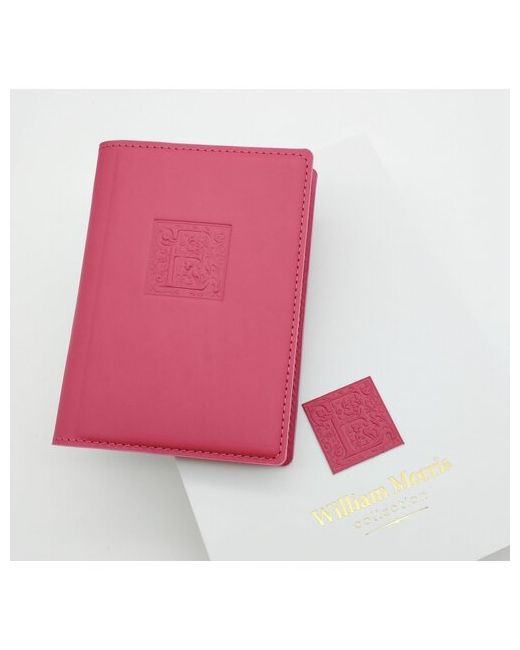 William Morris Портмоне гладкая фактура отделение для карт подарочная упаковка розовый