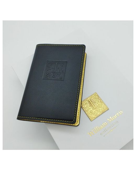 William Morris Портмоне гладкая фактура отделение для карт подарочная упаковка черный