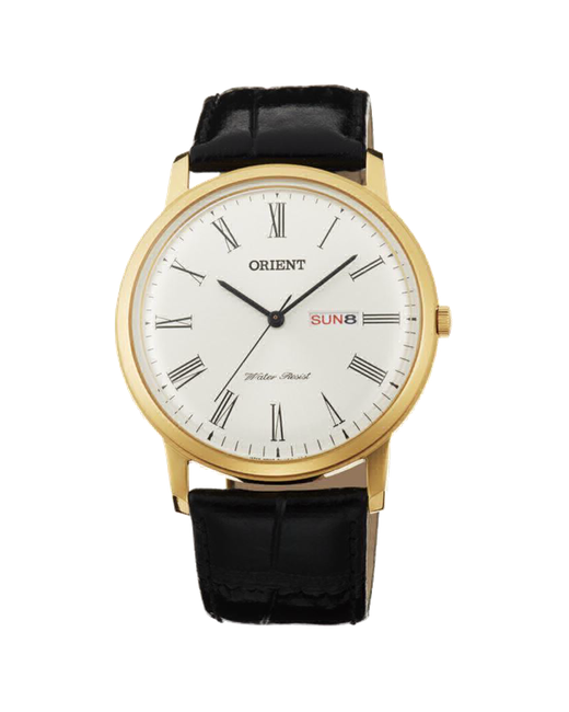Orient Наручные часы Часы наручные FUG1R007W6 Гарантия 2 года кварцевые черный