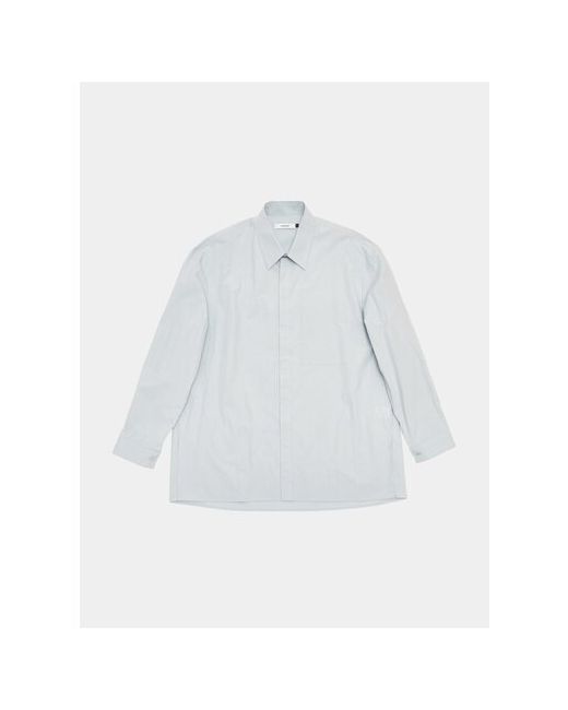 Amomento Рубашка повседневный стиль прямой силуэт длинный рукав размер L