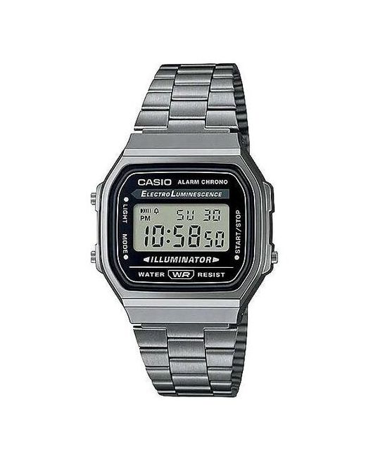 Casio Наручные часы Vintage A168WGG-1A кварцевые серебряный
