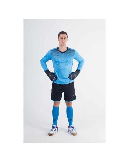 Kelme Вратарская форма футбольная шорты и лонгслив размер 54 синий