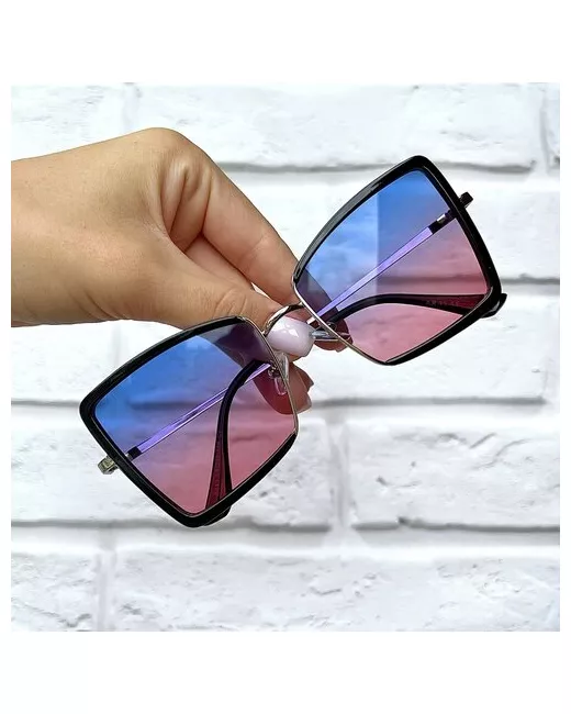 Sunglass Солнцезащитные очки бабочка с защитой от УФ для черный