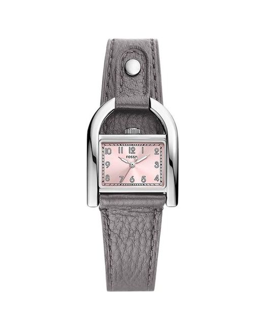 Fossil Наручные часы Часы наручные ES5265 кварцевые серебряный серый