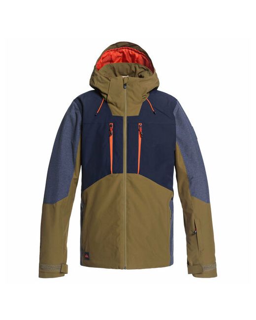 Quiksilver Куртка для сноубординга силуэт полуприлегающий карманы внутренние размер S