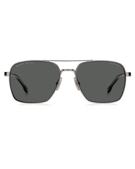 Boss Солнцезащитные очки прямоугольные с защитой от УФ поляризационные для