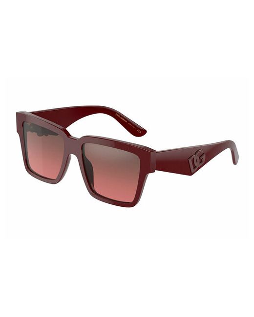 Dolce & Gabbana Солнцезащитные очки прямоугольные оправа для бордовый