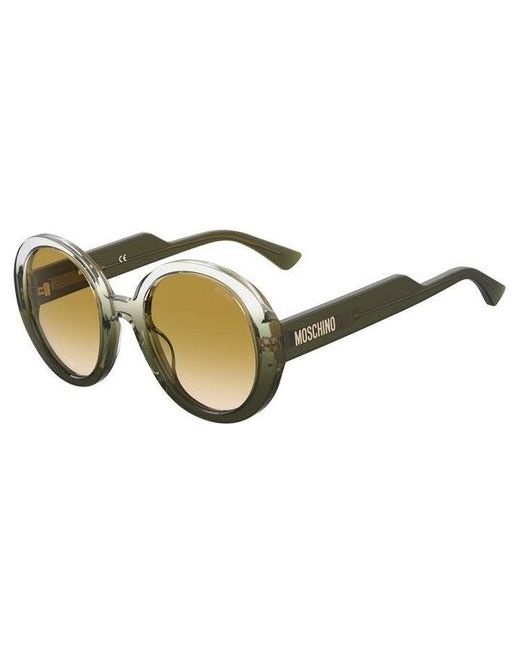 Moschino Солнцезащитные очки круглые оправа для