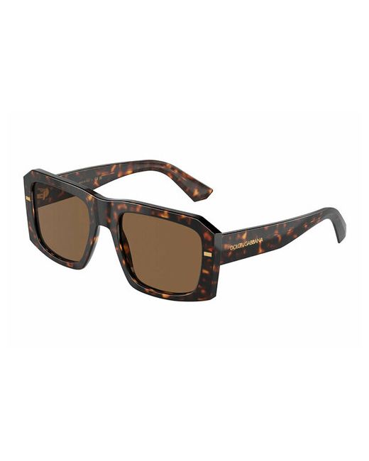 Dolce & Gabbana Солнцезащитные очки прямоугольные оправа черепаховый