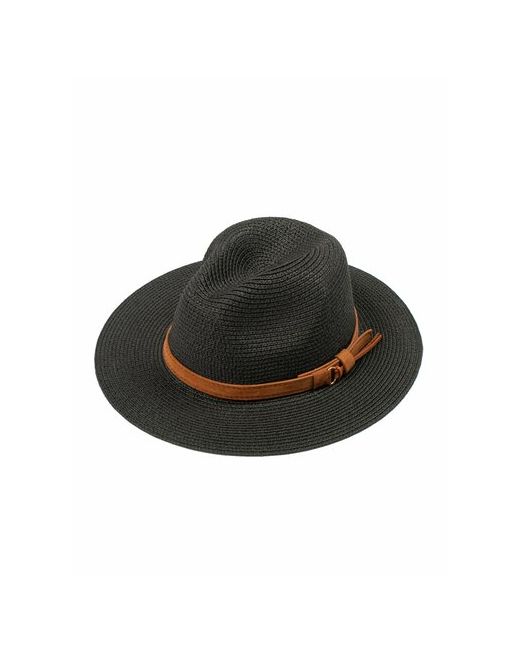 Disha Шляпа федора летняя размер 56/58 черный