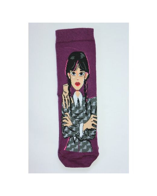 Frida носки средние нескользящие подарочная упаковка на Новый год фантазийные размер 36-44 горчичный