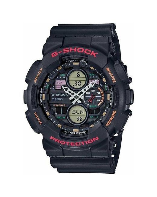 Casio Наручные часы G-Shock GA-140-1A4DR кварцевые