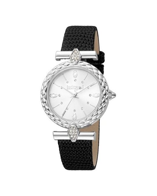 Just Cavalli Наручные часы Часы JC1L213L0015 кварцевые серебряный черный