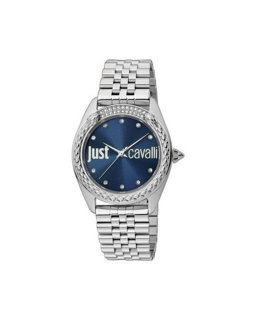 Just Cavalli Наручные часы Часы JC1L195M0055 кварцевые серебряный синий