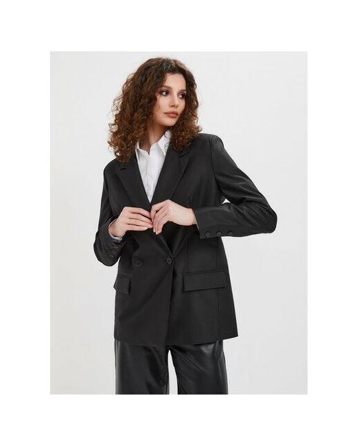 UNIQUE Style Пиджак средней длины силуэт прямой подкладка размер 46
