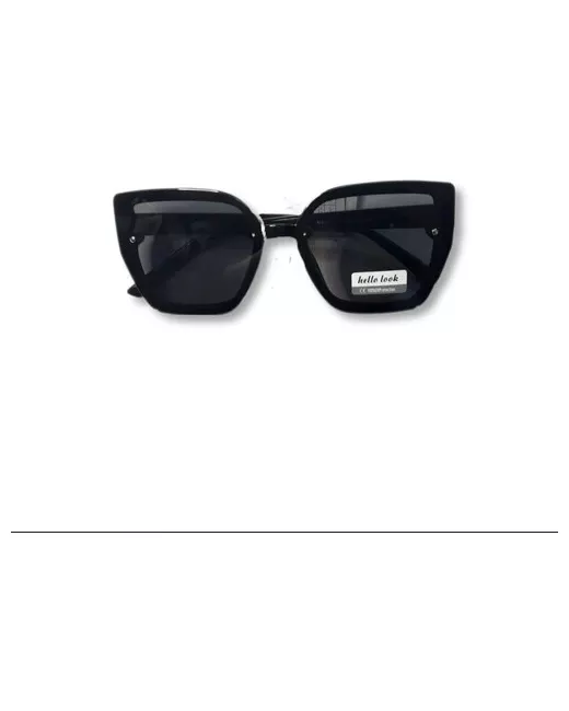 Hello Look Солнцезащитные очки квадратные оправа с защитой от УФ для