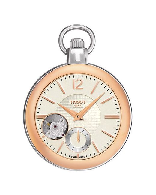 Tissot Наручные часы Швейцарские механические T-Pocket Mechanical T853.405.29.267.01 с гарантией кварцевые водонепроницаемые мультиколор