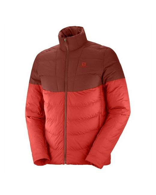 Salomon Куртка внутренние карманы регулируемый край утепленная без капюшона размер M бордовый