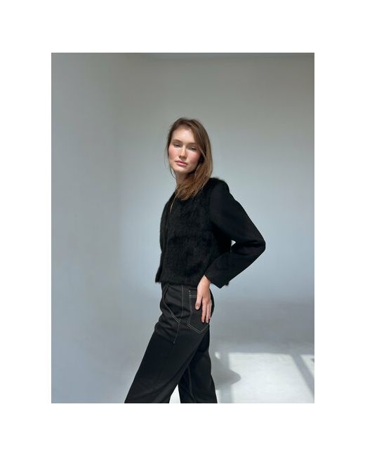 To Woman Store Пиджак укороченный силуэт прямой подкладка размер S