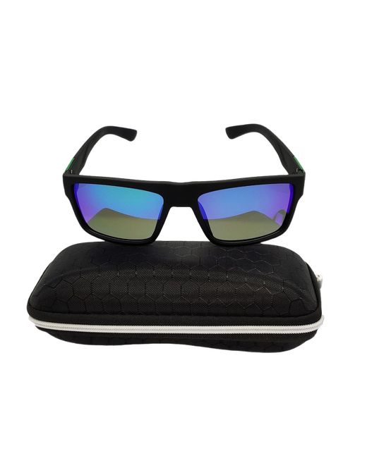 Polarized Солнцезащитные очки D918 вайфареры спортивные с защитой от УФ поляризационные черный