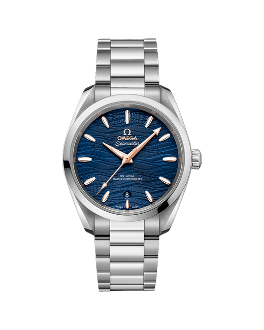 Omega Наручные часы Seamaster Aqua Terra 150м Ladies38мм 22010382003002 механические автоподзавод серебряный синий