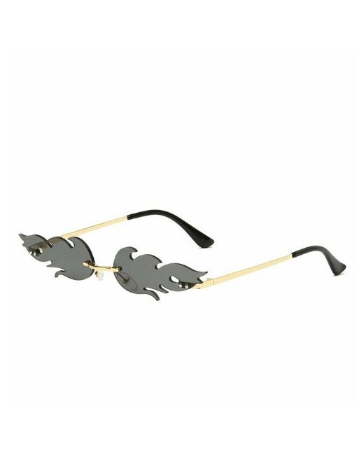 iGEEK store Солнцезащитные очки фигурные оправа золотой
