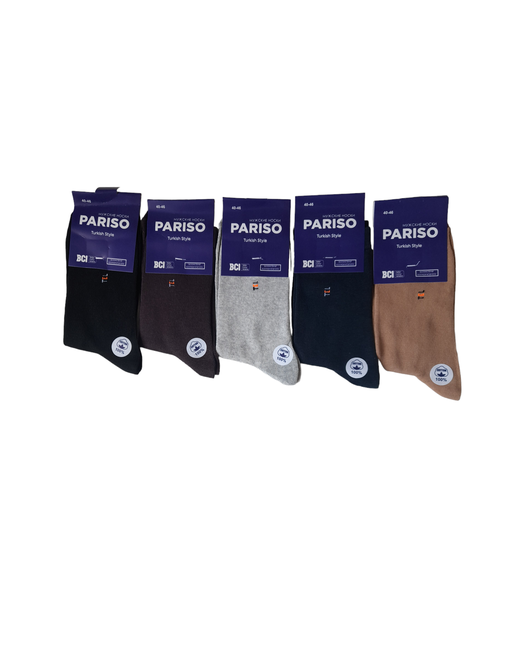 Pariso носки 5 пар размер 40-46 мультиколор
