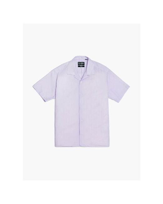Gitman Vintage Рубашка повседневный стиль прямой силуэт короткий рукав размер 46