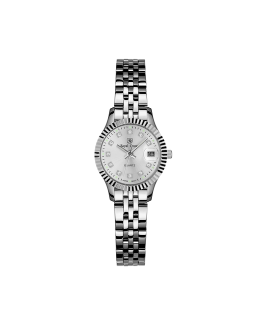 Royal Crown Наручные часы 3662B-2 кварцевые серебряный