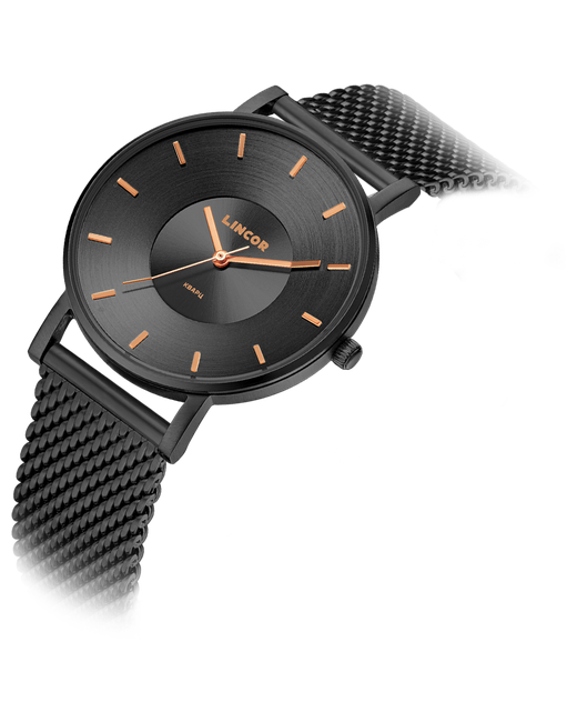 Lincor Наручные часы UNI Mix 3074B3 кварцевые черный