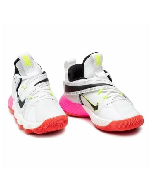 Nike Кроссовки DJ4473-121-115 волейбольные размер 11.5 US розовый