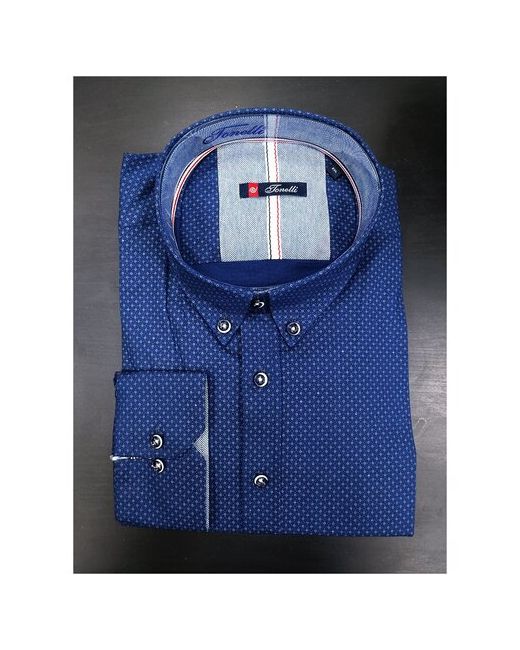 Tonelli Рубашка длинный рукав размер 3XL64 черный