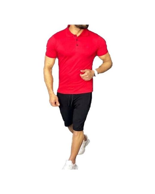 Ип Костюм футболка и шорты силуэт полуприлегающий размер 54