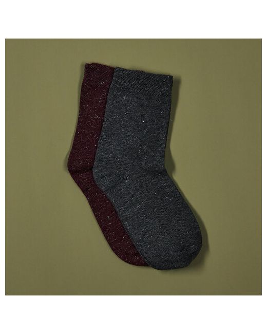 Cozy Home носки средние размер 37-38 черный бордовый