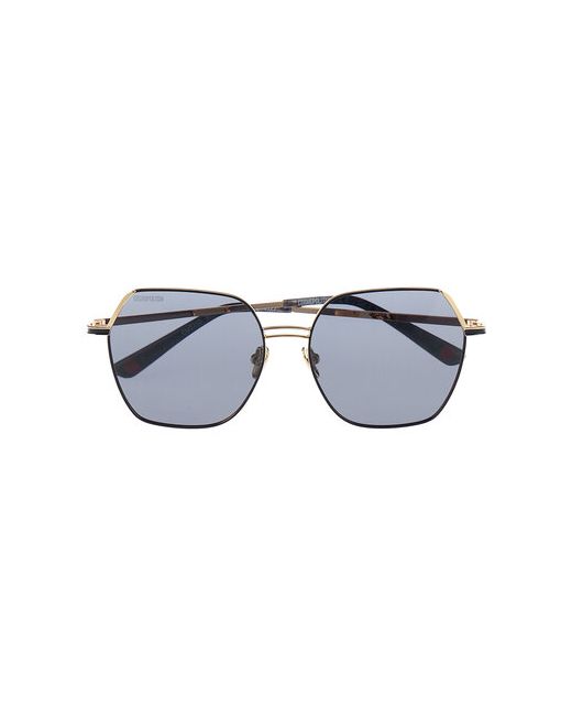 Cosmopolitan Солнцезащитные очки шестиугольные оправа поляризационные для золотой