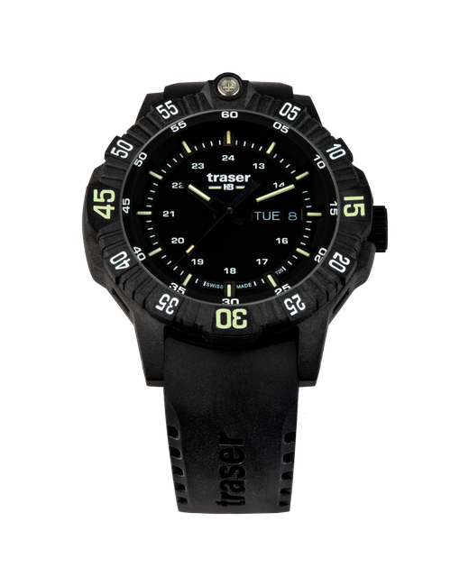 Traser Наручные часы P99 Q Tactical Black каучук 110723 кварцевые