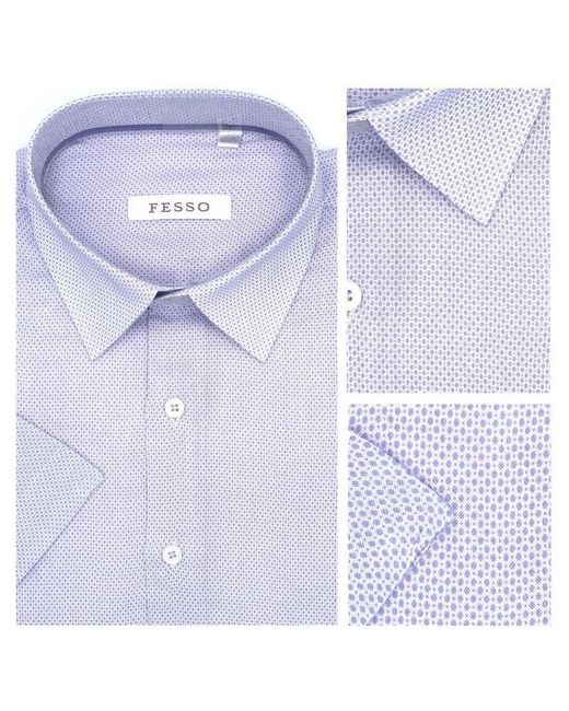 Fesso Рубашка повседневный стиль прямой силуэт короткий рукав размер XL