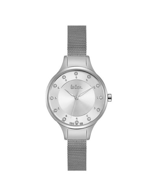 Lee Cooper Наручные часы LC06620.330 кварцевые водонепроницаемые серебряный